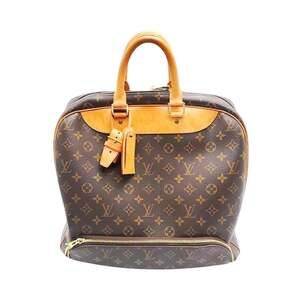 LOUIS VUITTON Authentic Brown Monogram Canvas Boston Bag